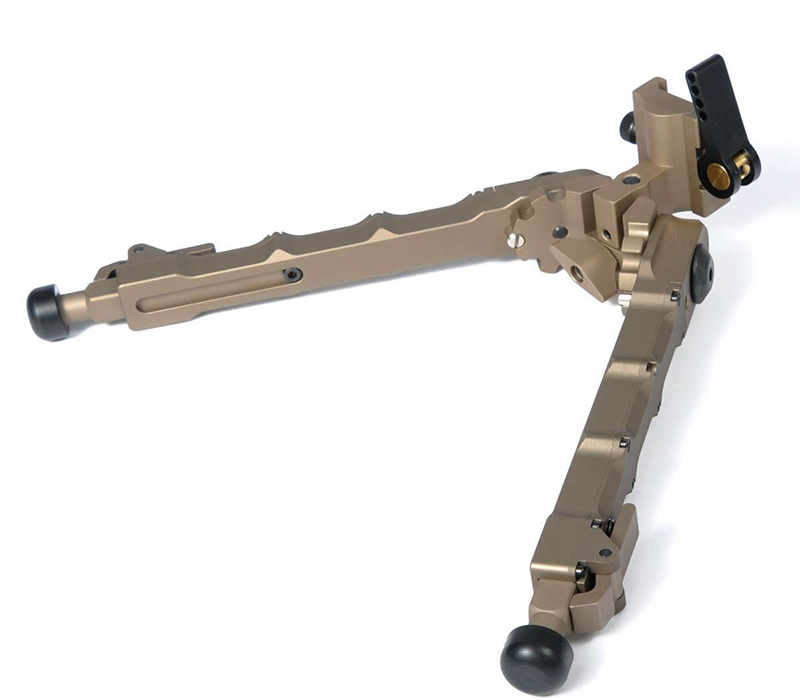 Aluminum SR5 tripod Quick Detach SR-5 QD Bipod 20mm rail Tan